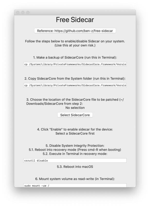 如何在不受支持的 Mac 和 iPad 上获取 Sidecar