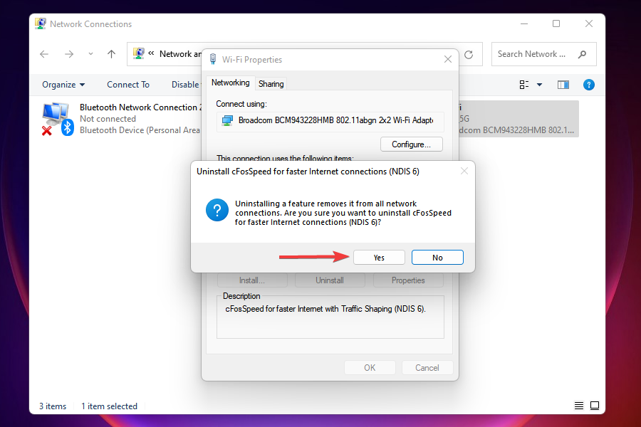 Windows 11 中的 CFosSpeed 驱动程序安装错误:3 个修复
