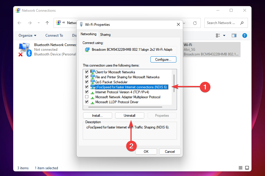 Windows 11 中的 CFosSpeed 驱动程序安装错误:3 个修复