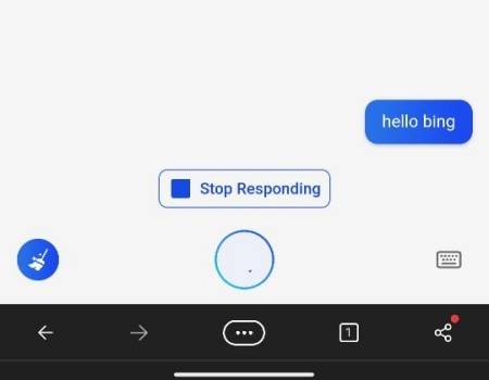 如何在Edge应用程序上与 Bing AI 交谈