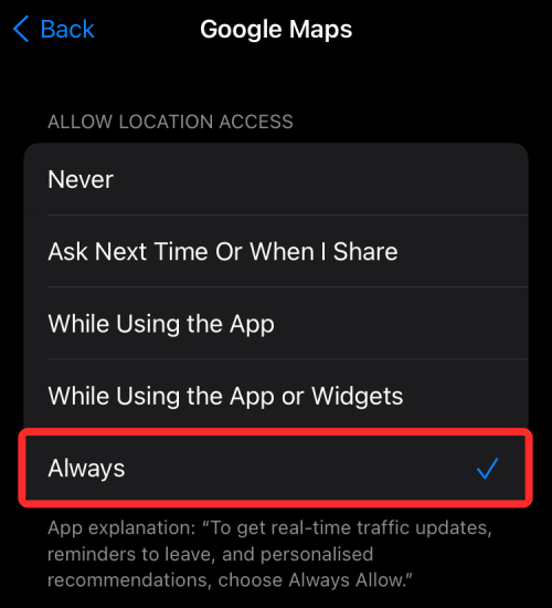 如何无限期地从 iPhone 到 Android 共享位置