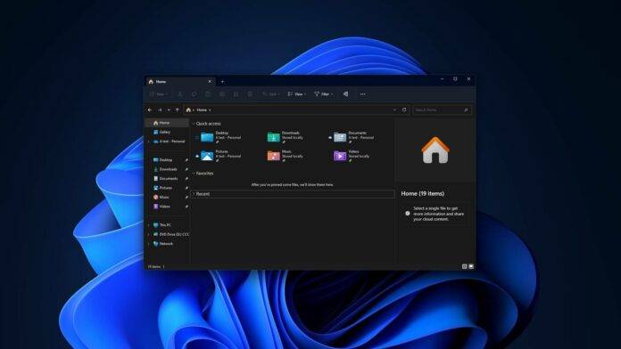 这是 Windows 11 的新文件资源管理器，自 Windows 8 以来最大的更新