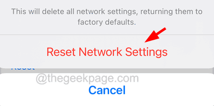 如何在iPhone上重置网络设置