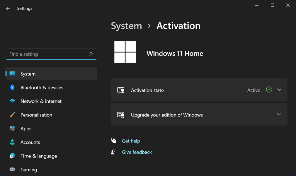 修复：Windows 11 激活错误 0xc004f213