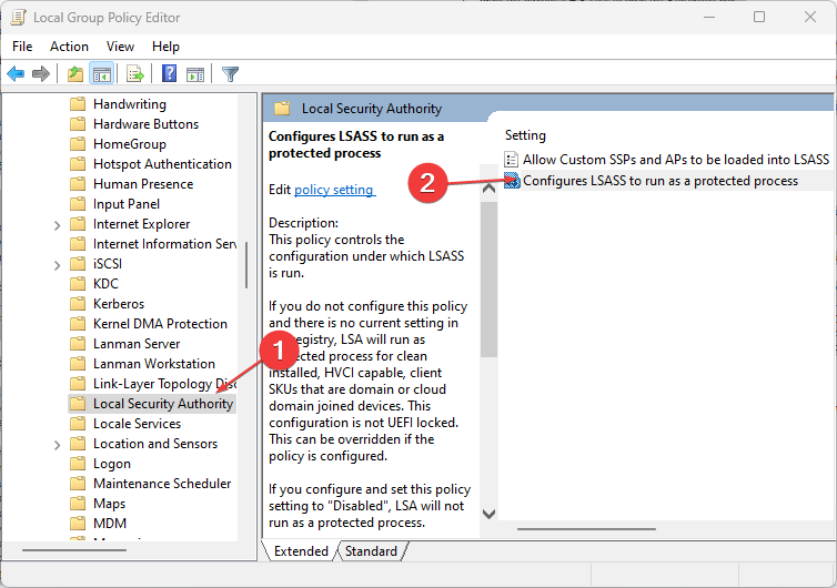 本地安全机构保护已关闭：如何启用它