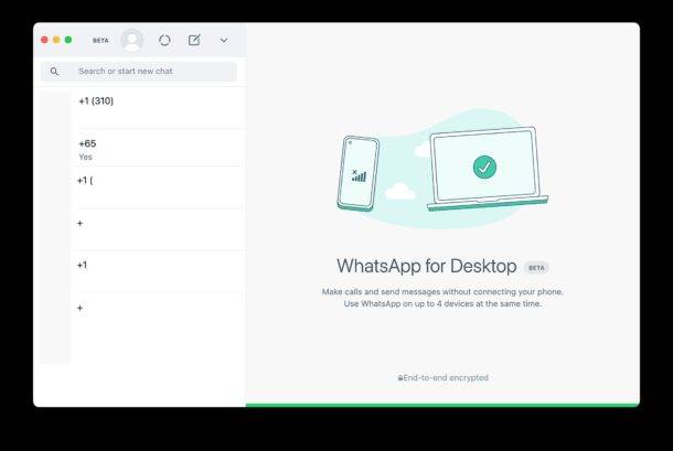 如何在没有电话的情况下在 Mac / PC 上使用 WhatsApp