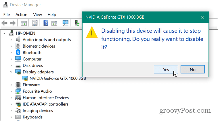 如何在 Windows 上修复 Code 43