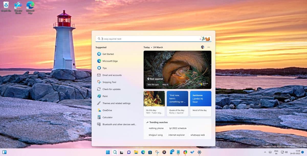 Windows 11 Insider Preview Build 22581 允许用户在有限的时间内从 Dev 通道切换到 Beta 通道