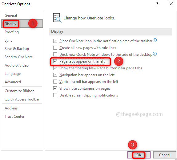 如何重新排列 OneNote 分区和页面面板