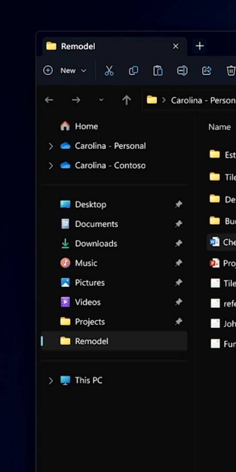 Windows 11：微软取笑全屏小部件板，资源管理器的现代侧边栏