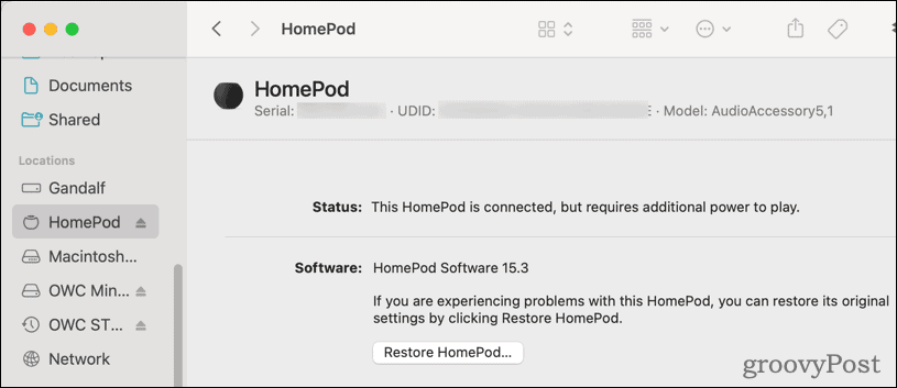 如何重启或重置 HomePod Mini
