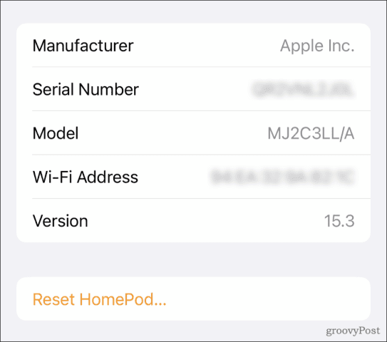 如何重启或重置 HomePod Mini