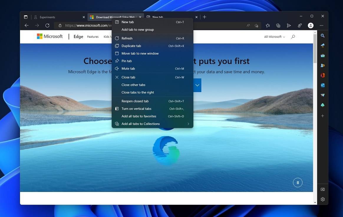Microsoft Edge 的新 Windows 11 设计发布——这是启用它的方法