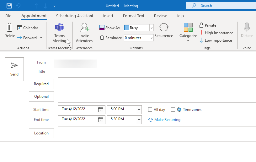 如何将 Microsoft 团队添加到 Outlook