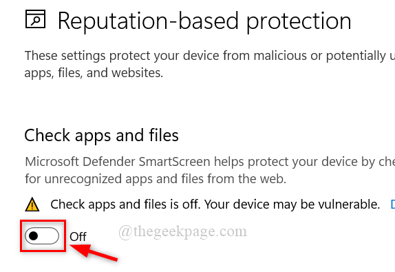 如何在 Windows 11、10 中禁用 Windows Defender SmartScreen