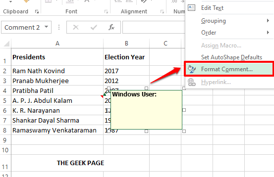 如何在 Microsoft Excel 的注释框中插入图片
