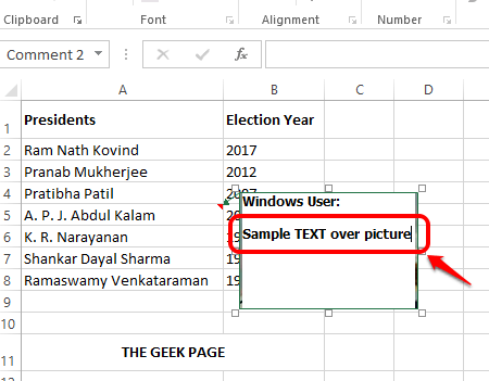 如何在 Microsoft Excel 的注释框中插入图片