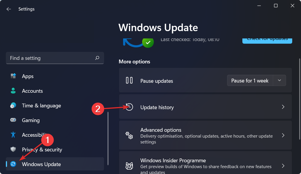 如何在更新后修复 Windows 11 错误
