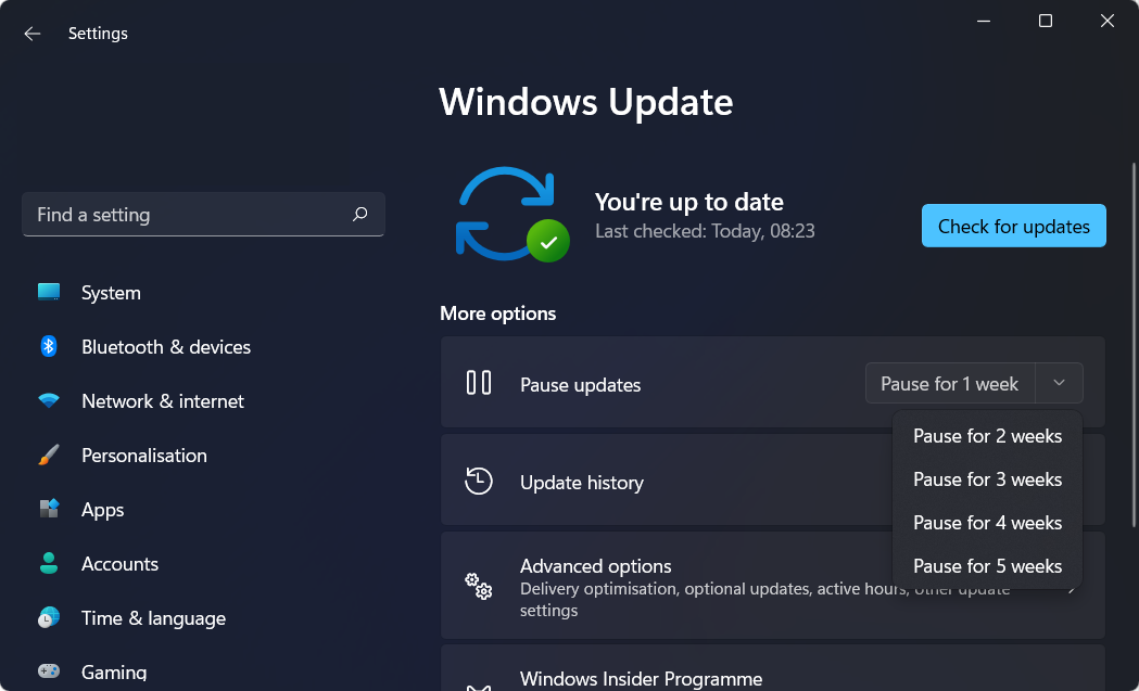 修复：Windows 11 错误系统线程异常未处理