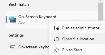 如何在 Windows 11/10 上轻松创建屏幕键盘的桌面快捷方式