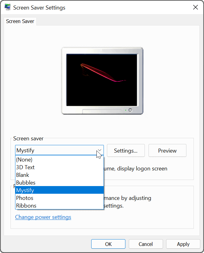 如何在 Windows 11 上启用和使用屏幕保护程序