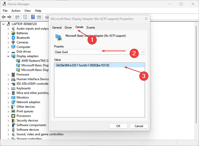修复：此设备无法启动。（代码 10）视窗 11 上的错误