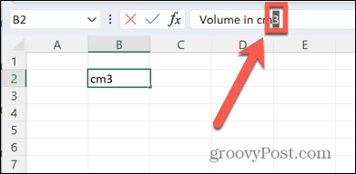 如何在 Excel 中使用上标