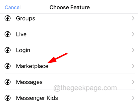 Facebook Marketplace无法在iPhone上运行[已解决]