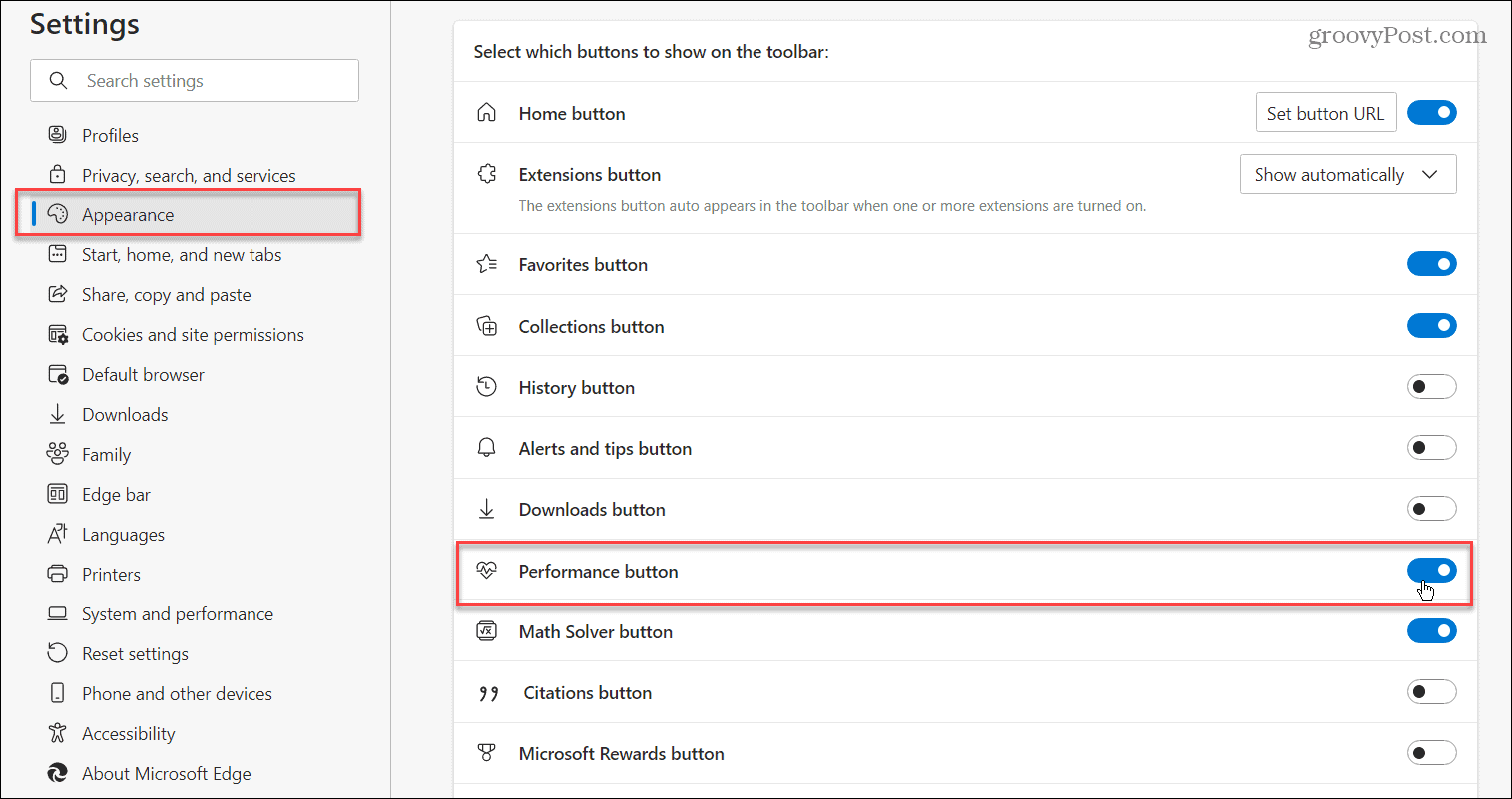 如何在 Microsoft Edge 中启用效率模式
