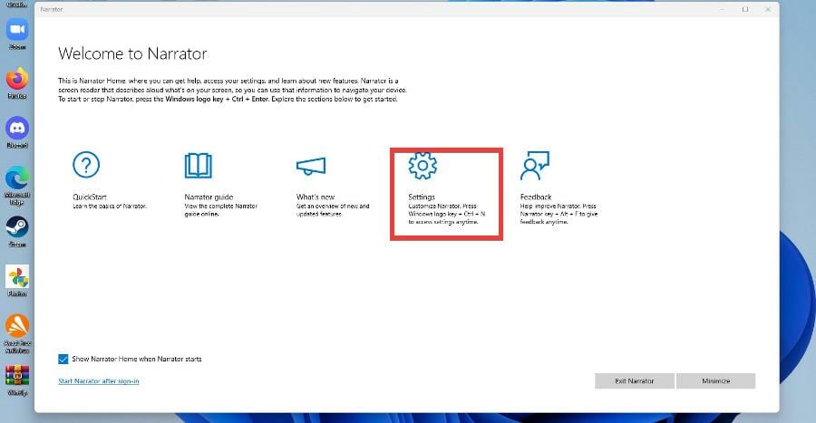 在 Windows 11 上使用文本转语音和语音识别