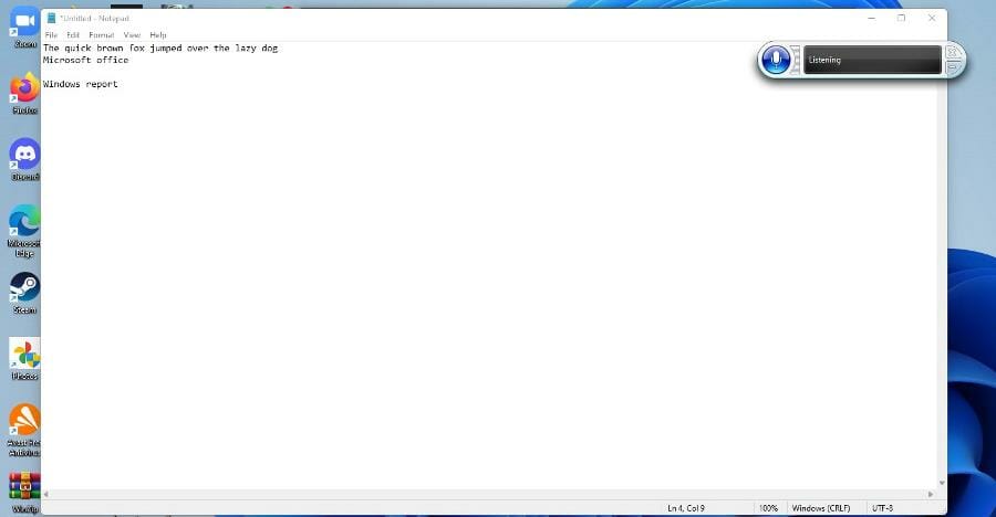 在 Windows 11 上使用文本转语音和语音识别
