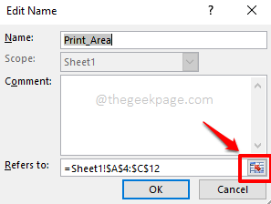 如何仅打印 Excel 文档的特定部分