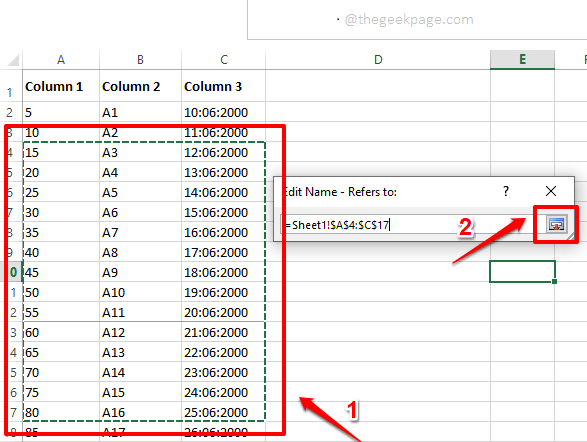 如何仅打印 Excel 文档的特定部分