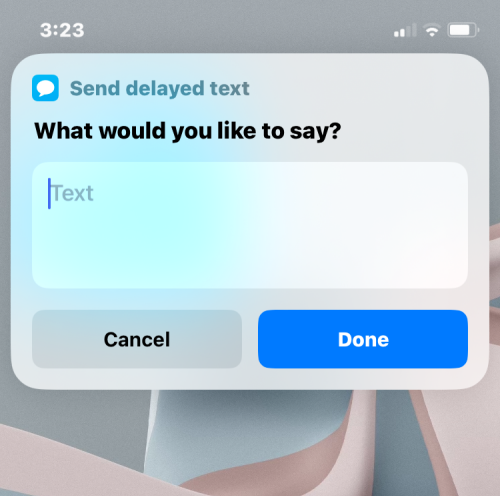 如何在 iPhone 上安排短信