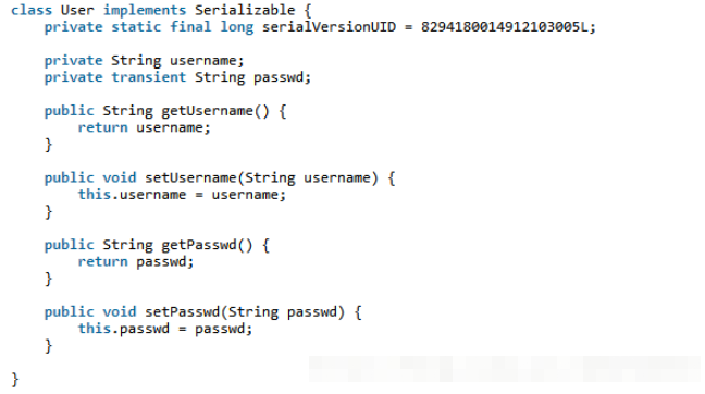 Java中transient关键字怎么使用
