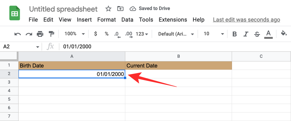 如何计算 Google 表格上的日期之间的差异