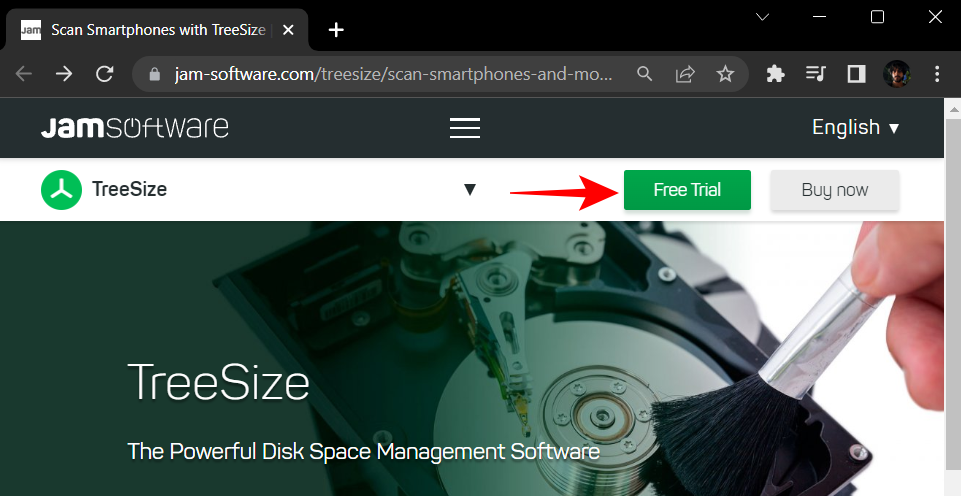 如何从 Windows 11 或 10 无线检查 Android 上的已用空间