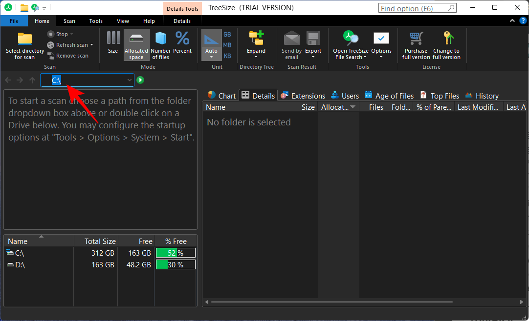 如何从 Windows 11 或 10 无线检查 Android 上的已用空间