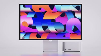 M1 Ultra 芯片支持多达五个外接显示器