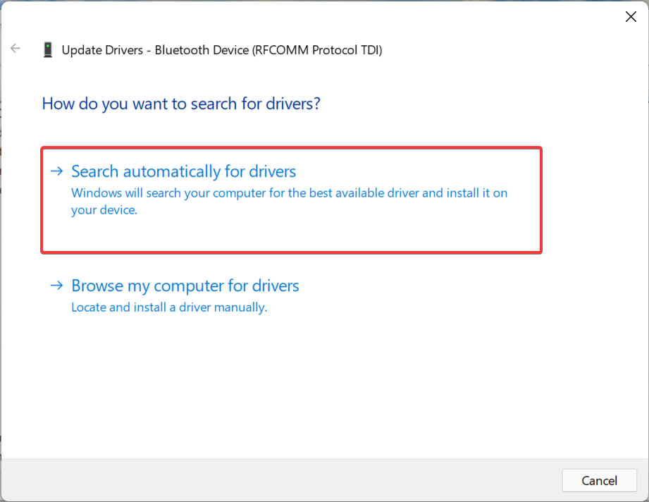 修复：Windows 11 的设备管理器中缺少蓝牙