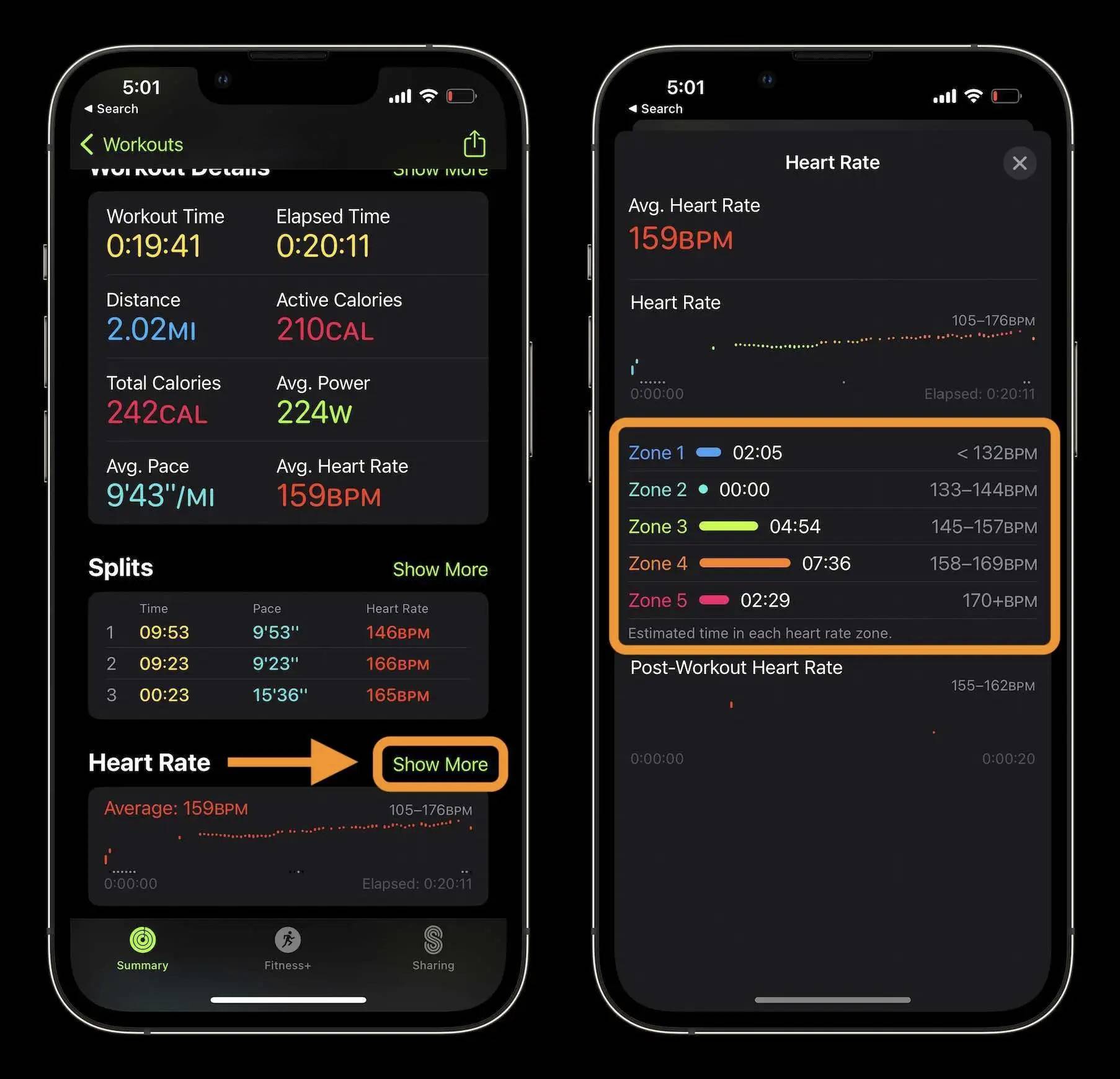 如何在锻炼期间或之后在 Apple Watch 和 iPhone 上查看您的心率区间