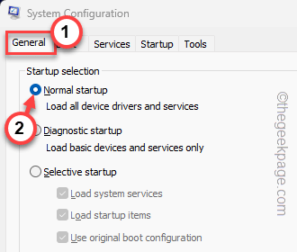 Windows 在 MSCONFIG 修复中卡在选择性启动模式下