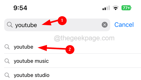 “出现问题，点击重试”iPhone上的Youtube错误[已解决]