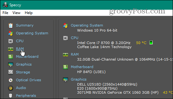 如何在 Windows 11 上查找可用内存插槽