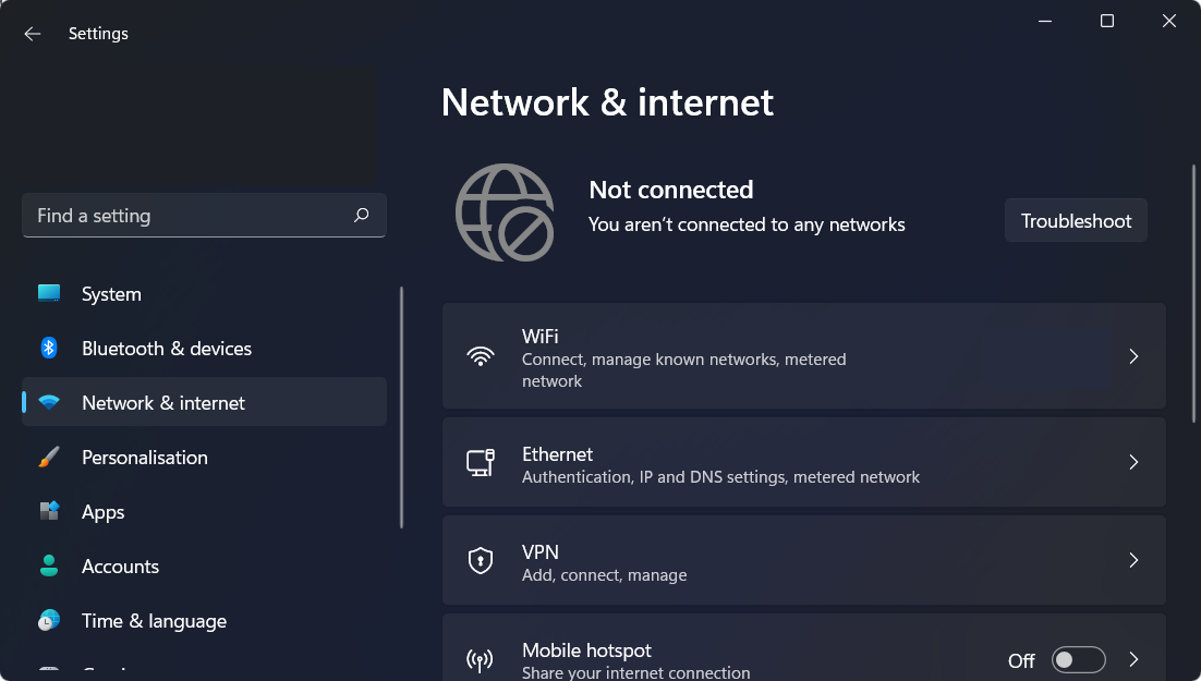 如何在没有 Internet 连接的情况下设置 Windows 11