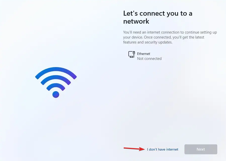 如何在没有 Internet 连接的情况下设置 Windows 11