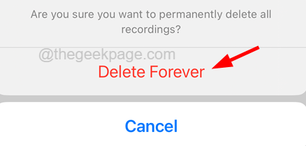 无法删除iPhone上的语音备忘录数据