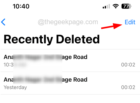 无法删除iPhone上的语音备忘录数据