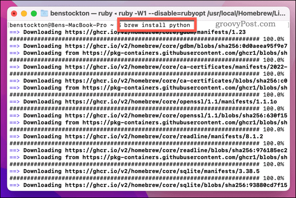 如何在 Mac 上安装 PIP