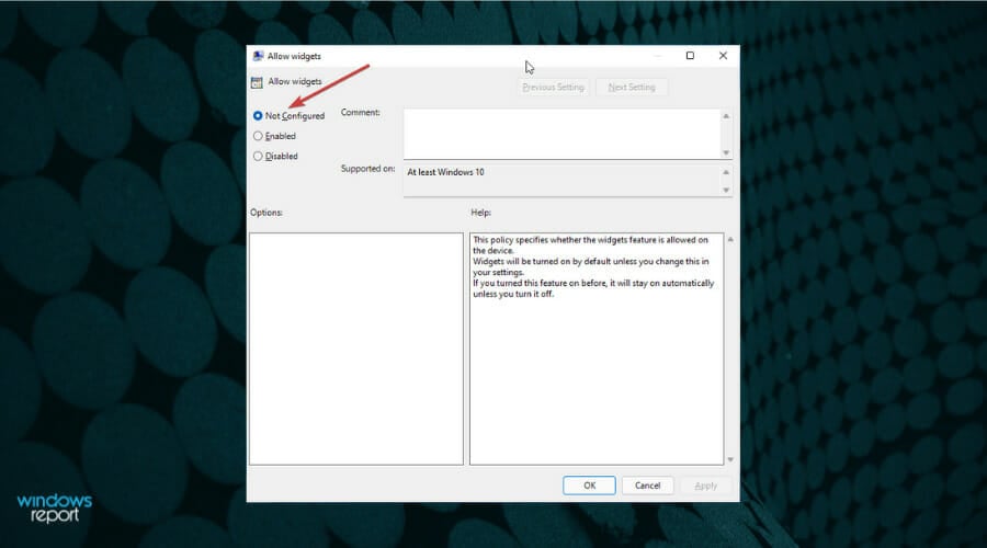 Windows 11 小部件不起作用/丢失：修复